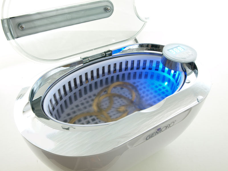 GEMORO LuxeSpa Personal Ultrasonic Jewelry & Eyeglass Cleaner 1.5pt (24oz)